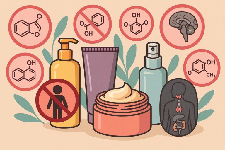 Disruptores endocrinos en cosméticos